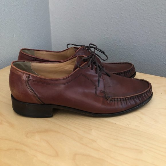 GRENSON Leather Oxford Shoes Men’s size 9 Brown Lace Up main image 8